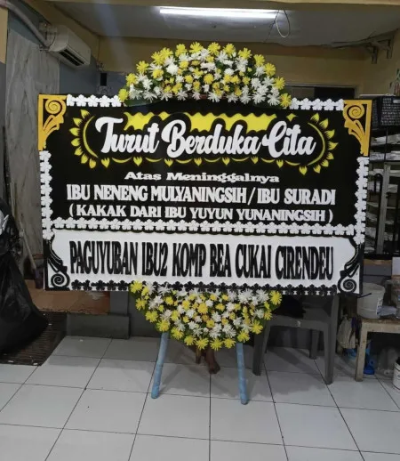 Papan Bunga Duka Sukanegara Pontang