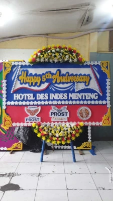 Papan Bunga di Sukanegara Pontang